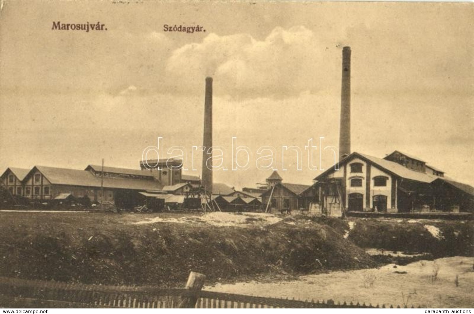 * T2 1922 Marosújvár, Uioara, Ocna Mures; Szódagyár / Soda Factory - Ohne Zuordnung