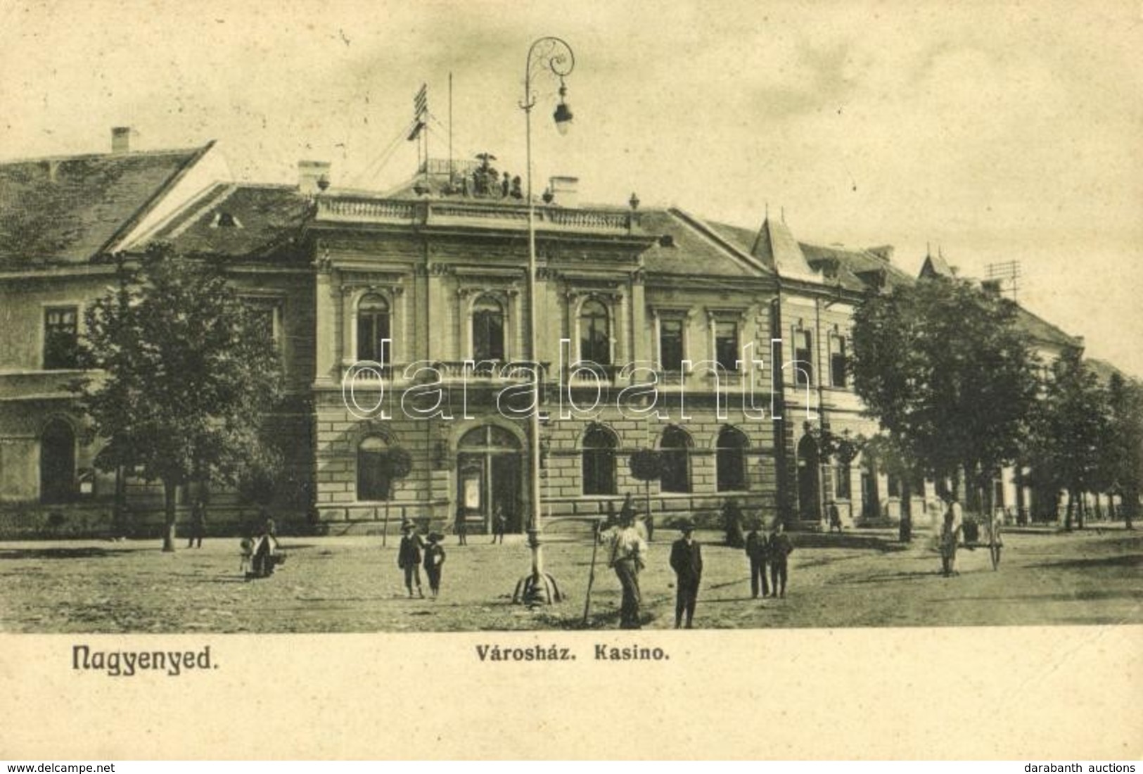 T2 Nagyenyed, Aiud; Városház, Kaszinó / Town Hall, Casino - Ohne Zuordnung