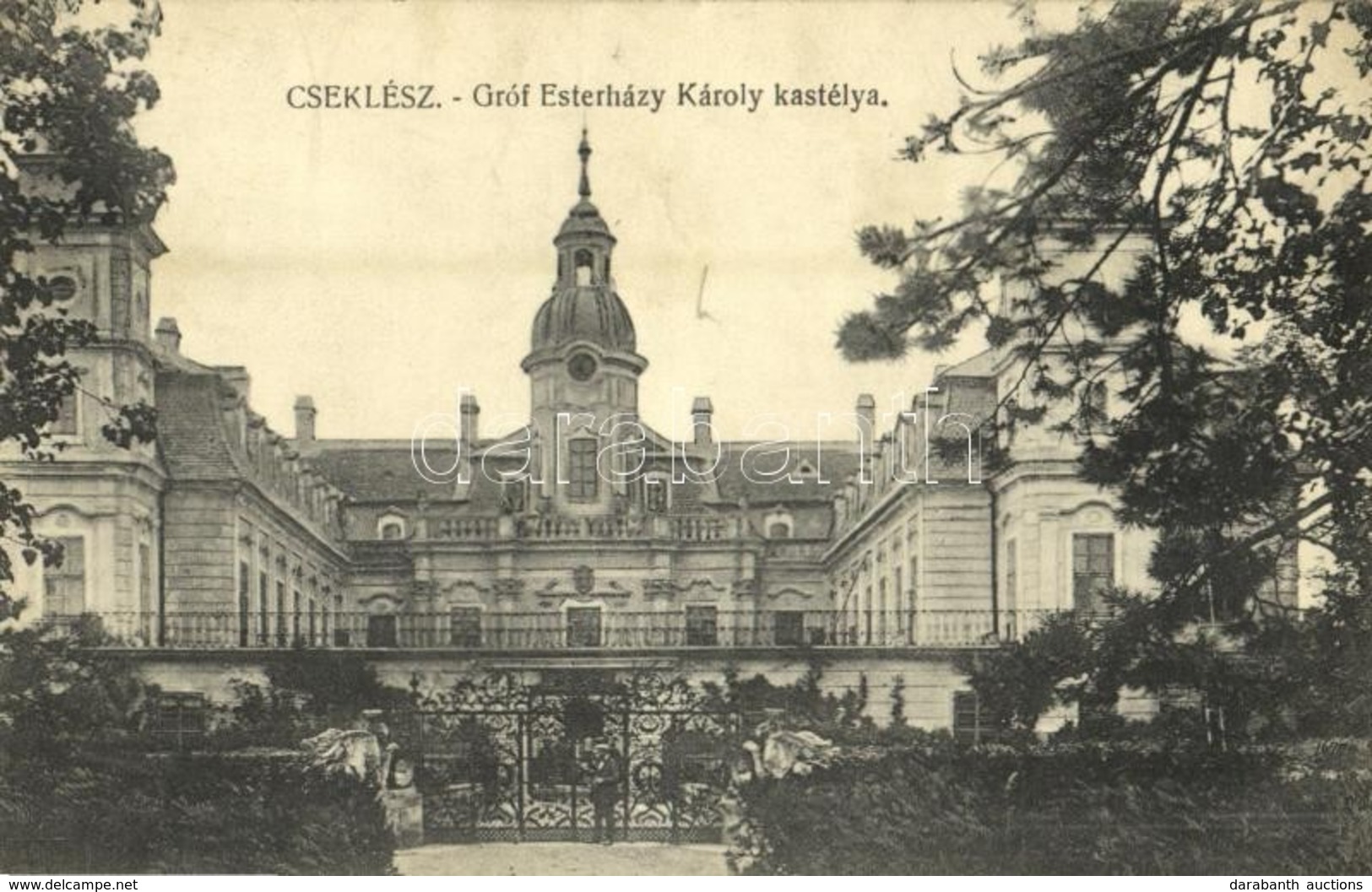 T2 Cseklész, Ceklís, Bernolákovo; Gróf Esterházy Kastély / Castle - Non Classés