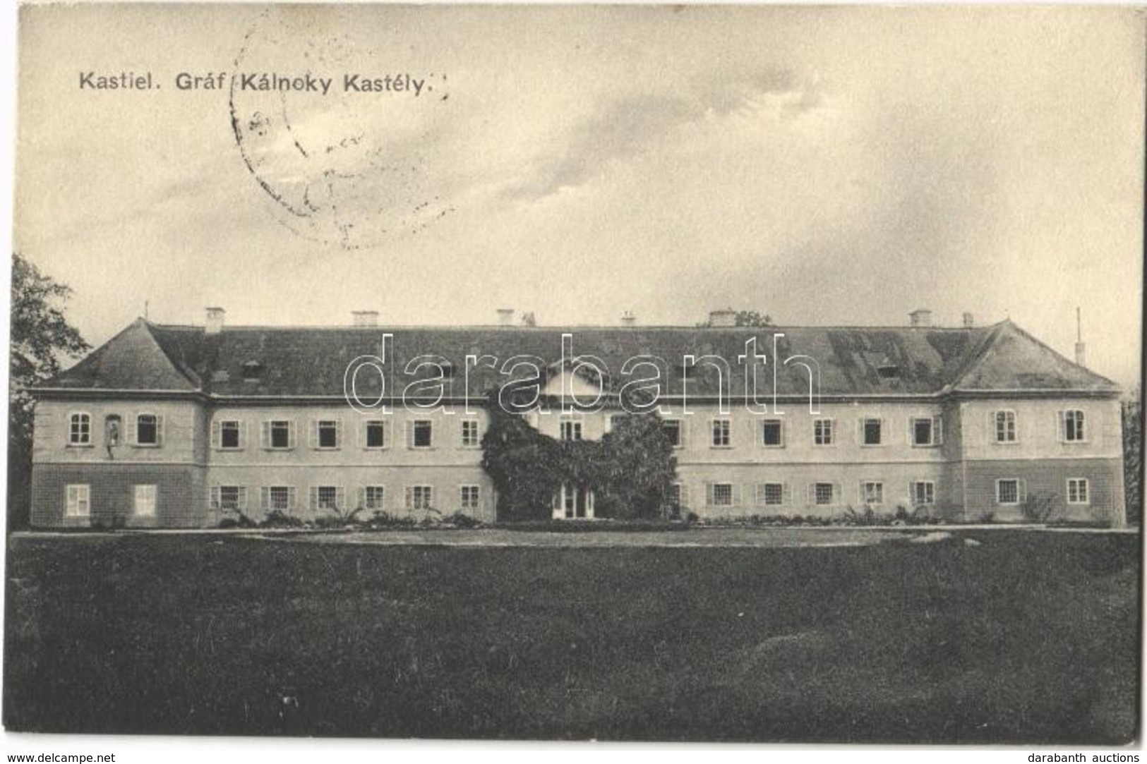 T2 Csicsó, Cicov; Gróf Kálnoky Kastély / Schloss / Kastiel / Castle - Non Classés