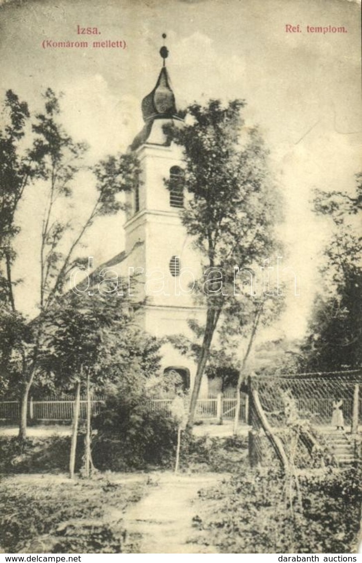 T3 Izsa, Iza; Református Templom / Calvinist Church (kopott Sarok / Worn Corners) - Ohne Zuordnung