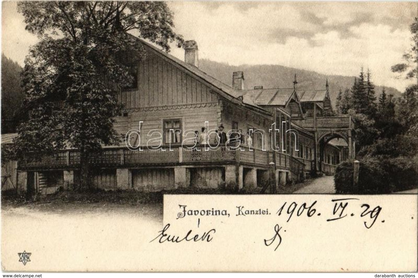 T2 1906 Javorina, Tatranská Javorina (Tátra, Vysoké Tatry); Szálloda / Hotel - Non Classés