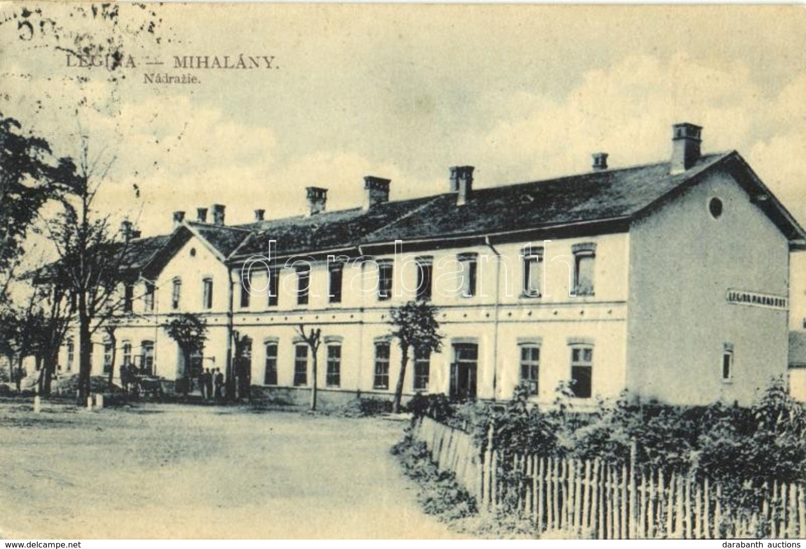 T2/T3 1924 Legenye-Alsómihályi, Legenye-Mihályi, Luhyna-Michalany (Legina-Mihalány); Vasútállomás / Bahnhof / Railway St - Non Classés