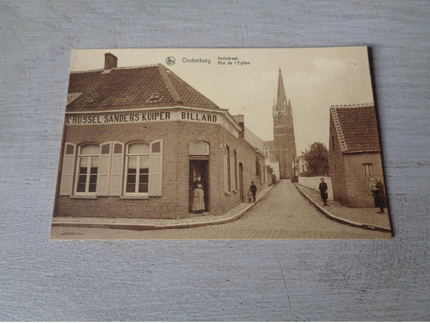 Belgique  België  ( 1055 )    Oudenburg  :  Kerkstraat - Oudenburg