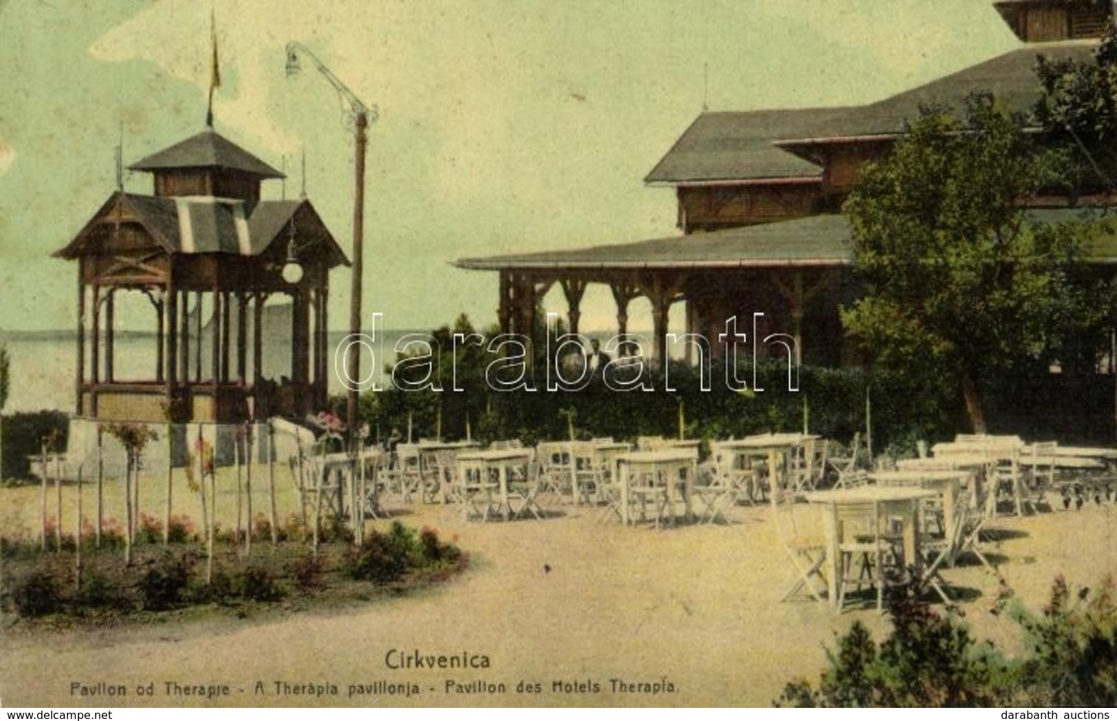 T2 Crikvenica, Cirkvenica; A Therápia Pavilonja / Pavilion Of Hotel Therapia - Non Classés