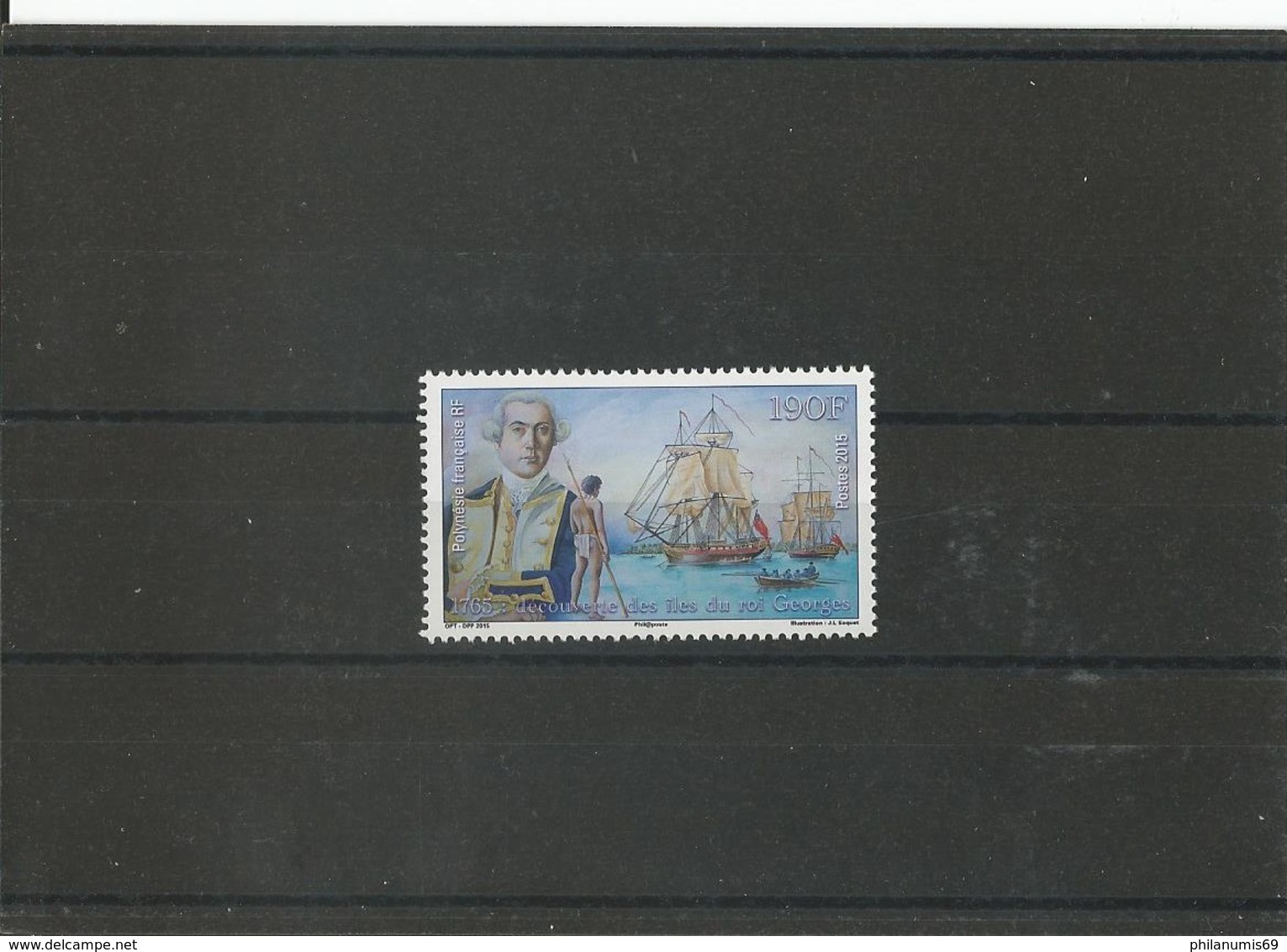 POLYNESIE 2015 - YT 1085 - NEUF SANS CHARNIERE ** (MNH) GOMME D'ORIGINE LUXE - Unused Stamps