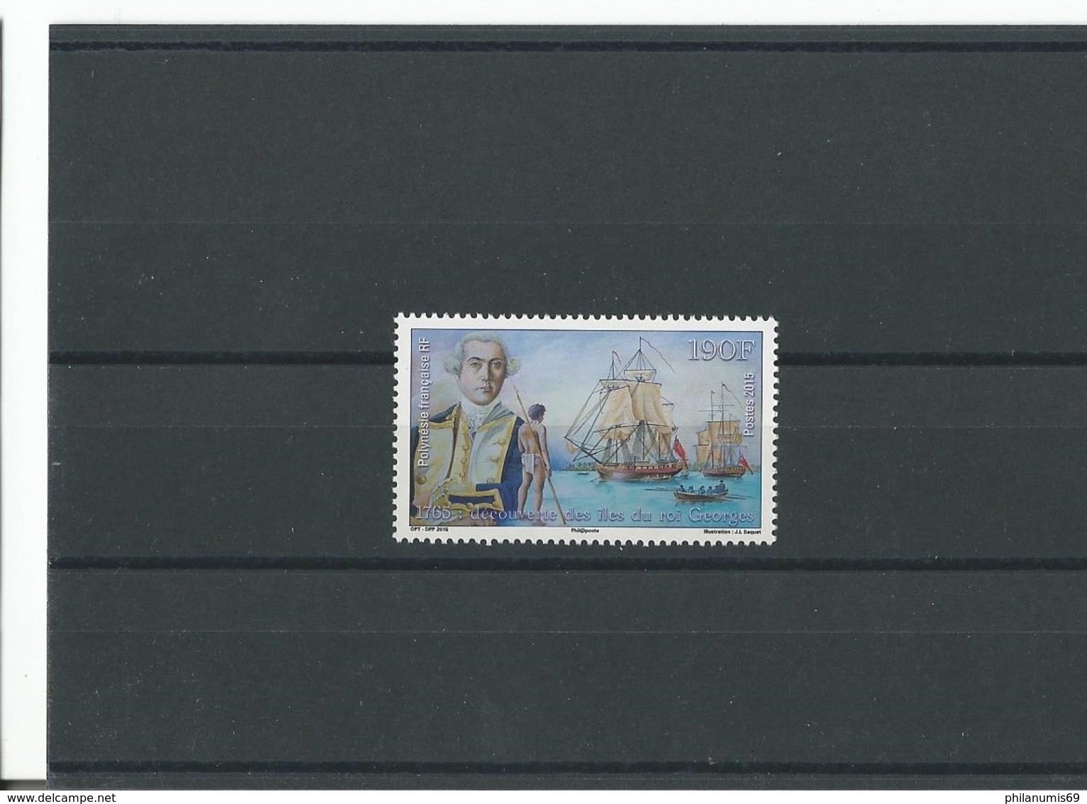 POLYNESIE 2015 - YT 1085 - NEUF SANS CHARNIERE ** (MNH) GOMME D'ORIGINE LUXE - Nuevos