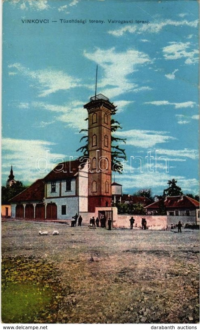 T2 1916 Vinkovce, Vinkovci; Tűzoltósági Torony / Vatrogasni Toranj / Firefighters' Tower - Sin Clasificación