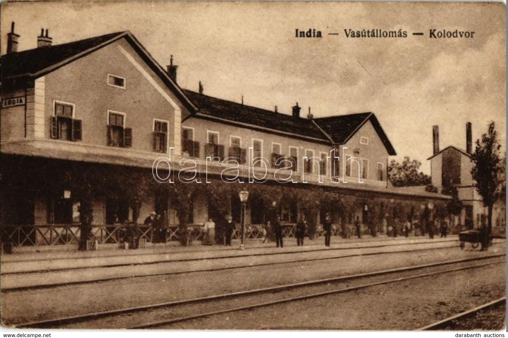 ** T2/T3 India, Indija; Vasútállomás / Bahnhof / Kolodvor / Railway Station  (EK) - Non Classés