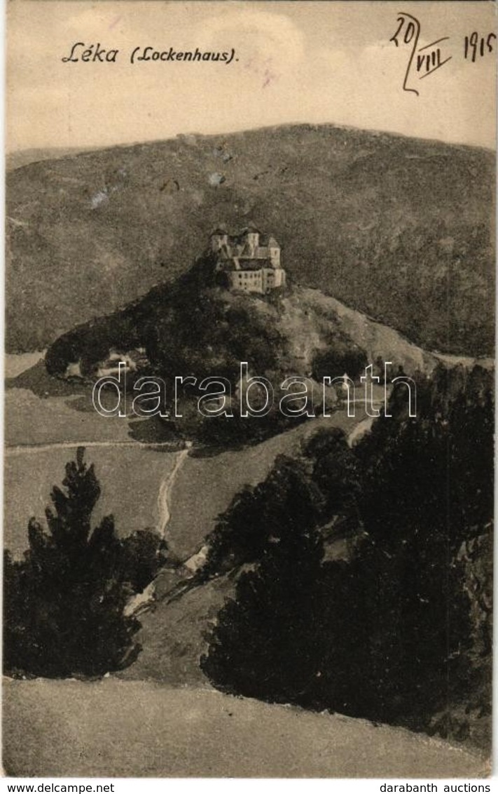 T2 1915 Léka, Lockenhaus; Vár / Schloss / Castle - Non Classés