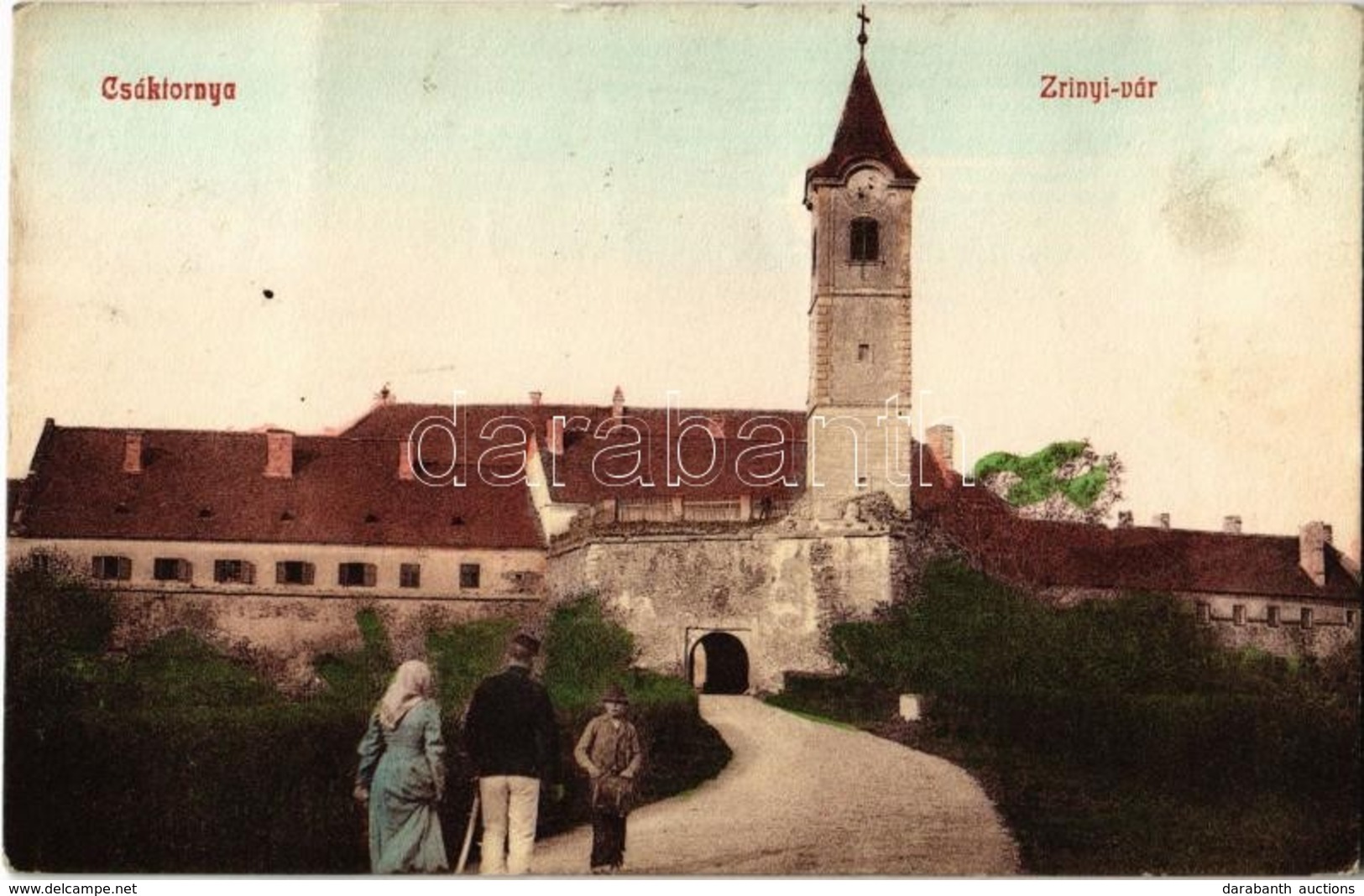 T2/T3 1908 Csáktornya, Cakovec; Zrínyi Vár. Fischel Fülöp Kiadása / Castle - Non Classés