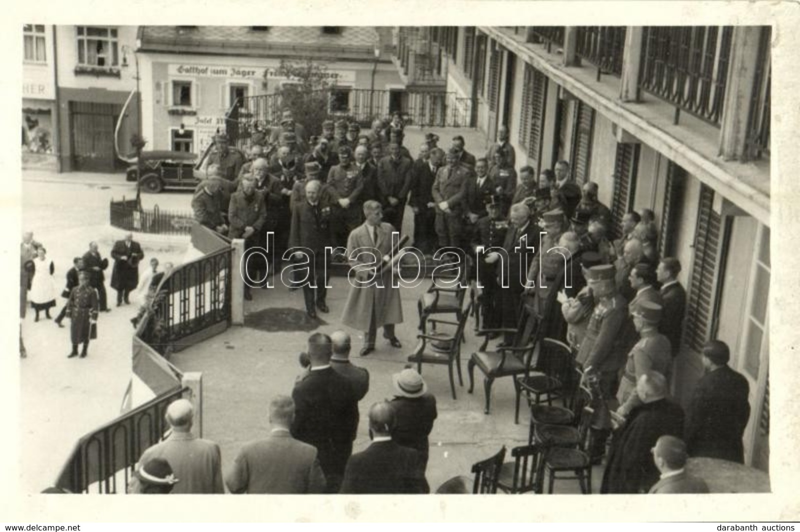 ** T2 1930 Mariazell, 43. Wiener Männerfahrt Am 7. Juli, Überreichung Der Ehrenbürger - Urkunde An Bundeskanzler Dr. K.  - Non Classificati