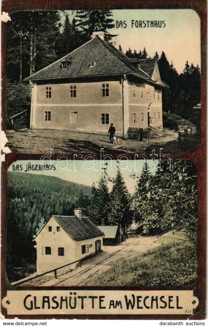 ** T2/T3 Wechsel, Glashütte, Das Forsthaus Und Jägerhaus / Forestry And Hunting House, Glassworks (EK) - Non Classés