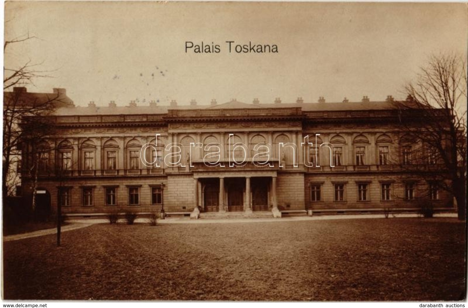 T2 1913 Wien, Vienna, Bécs; Palais Toskana / Palace. Photo - Non Classés