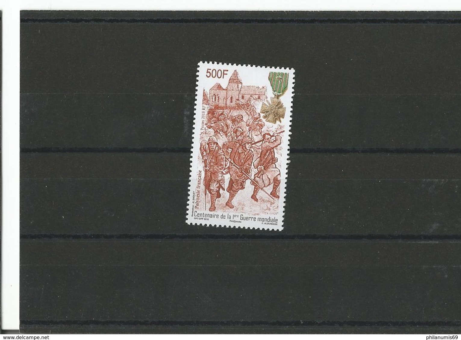 POLYNESIE 2018 - YT 1202 - NEUF SANS CHARNIERE ** (MNH) GOMME D'ORIGINE LUXE - Unused Stamps