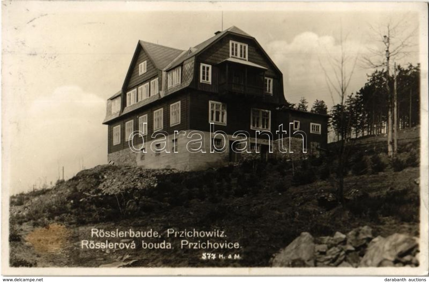 T2 Príchovice, Przichowitz; Rösslerbaude / Rösslerová Bouda / Rest House - Non Classés