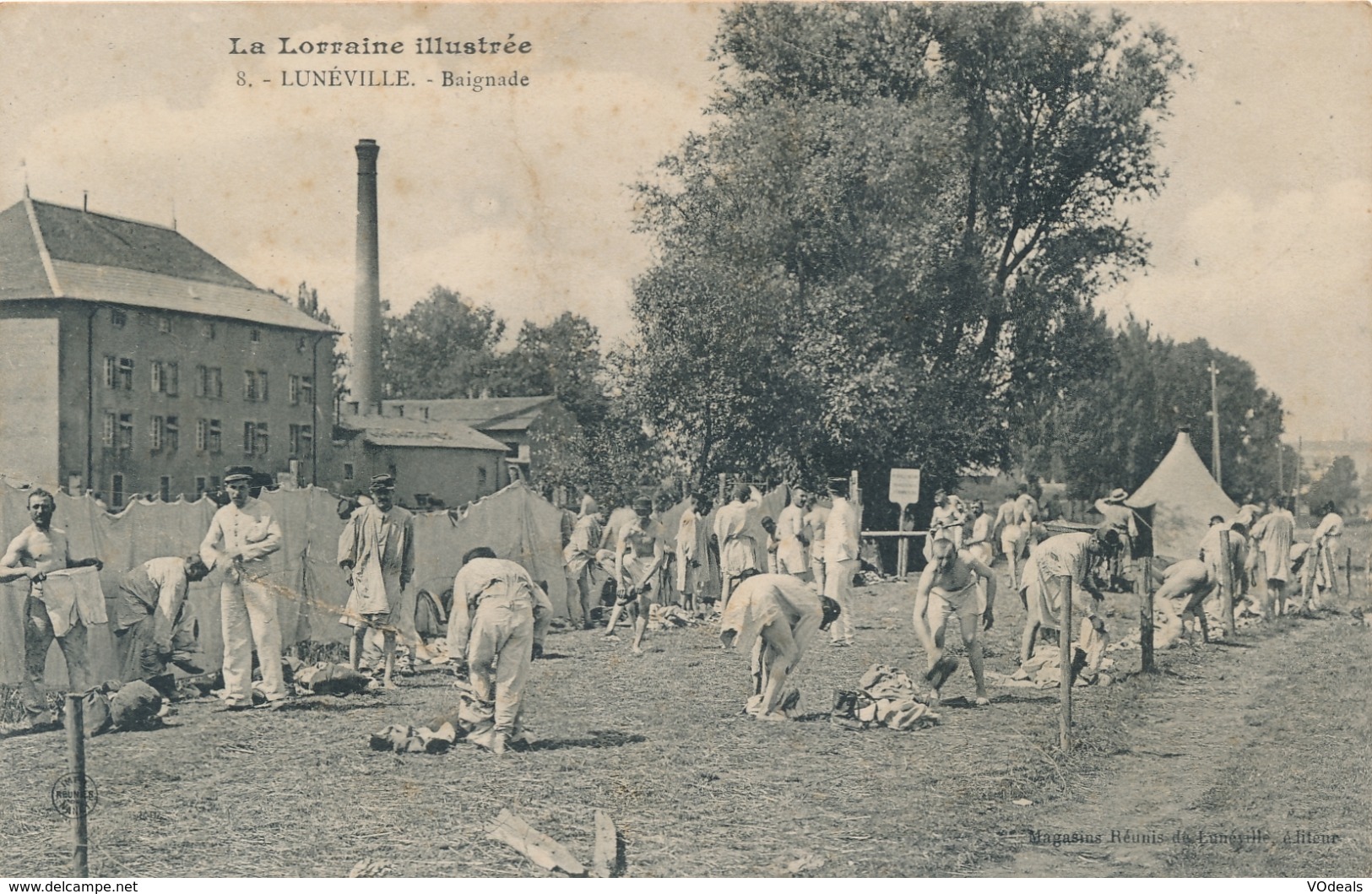 CPA - France - (54) Meurthe Et Moselle - Lunéville - Baignade - Luneville