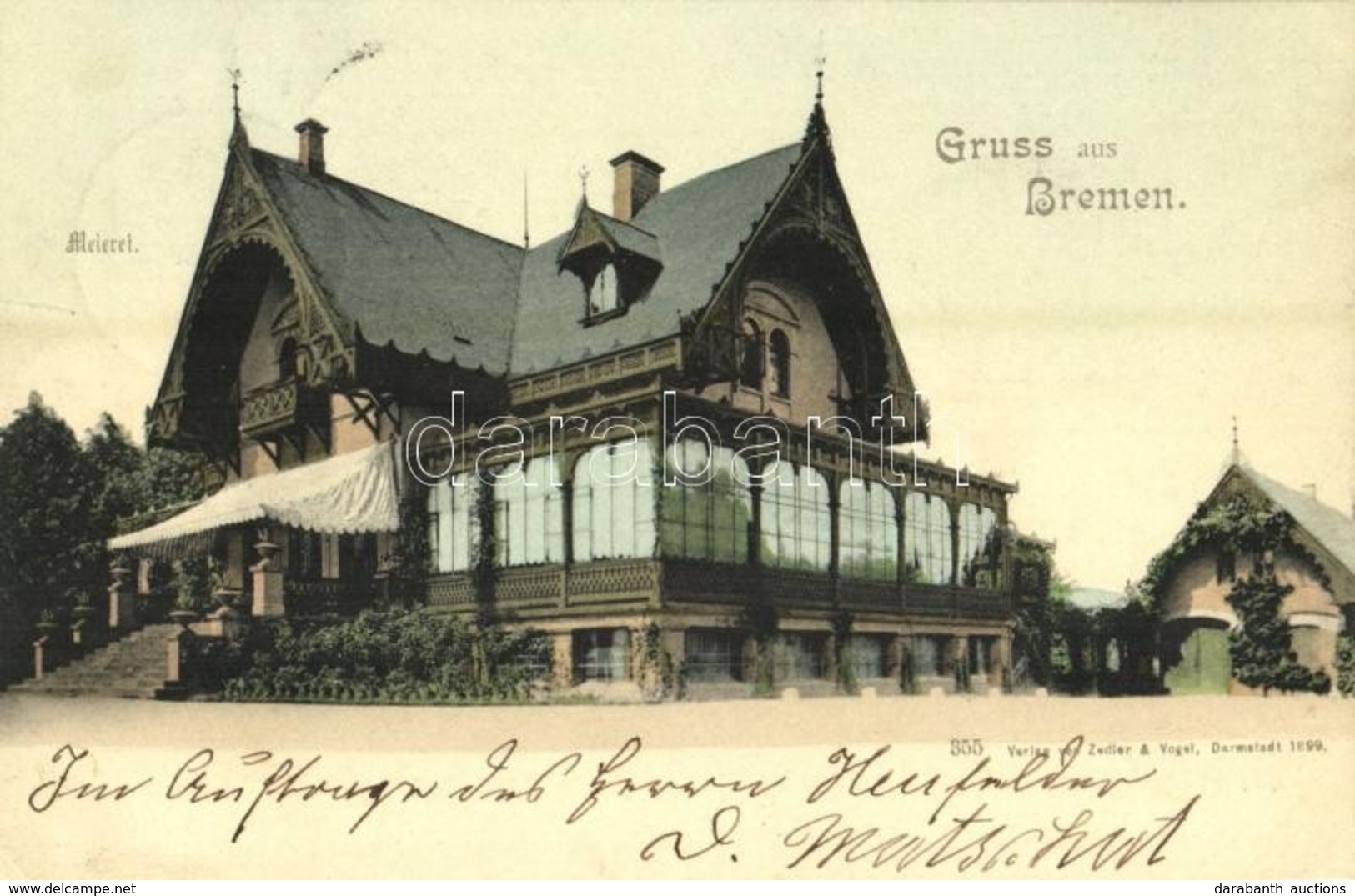 T1/T2 1899 Bremen, Meierei / Dairy - Non Classés