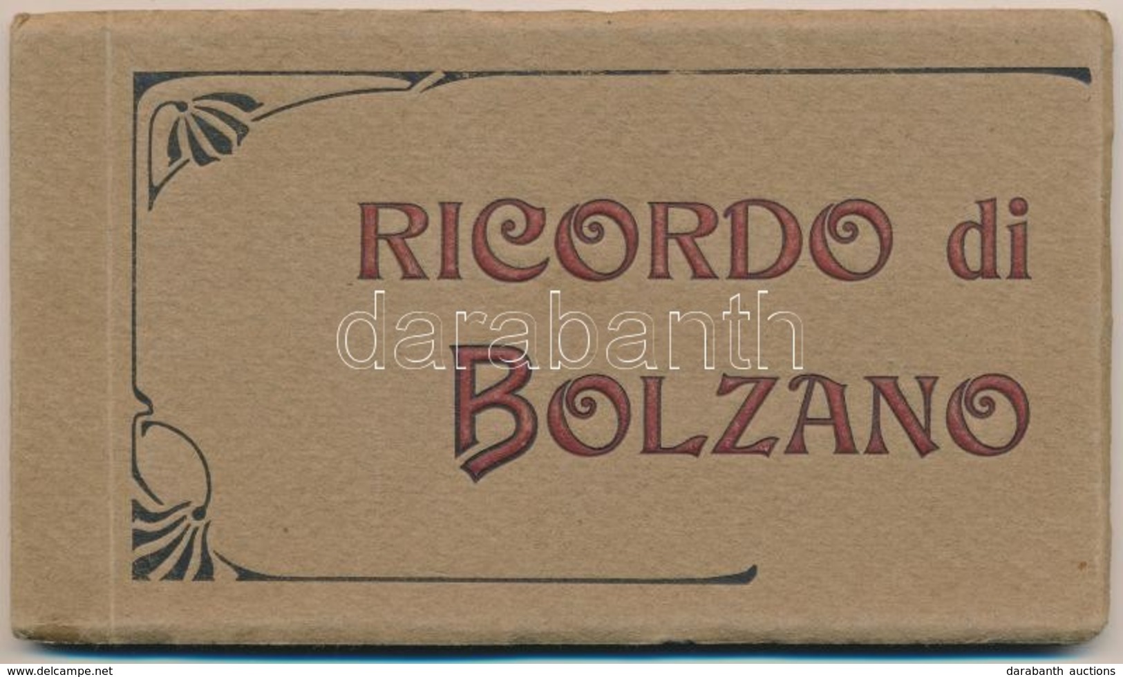 ** Bolzano, Bozen (Südtirol); Ricordo / Greetings... Postcard Booklet With 12 Postcards In Excellent Condition - Non Classés