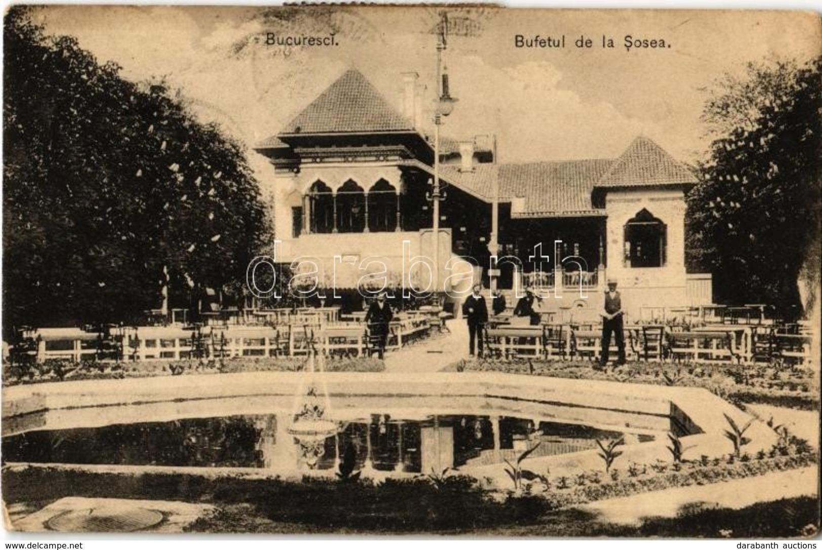 T2/T3 1906 Bucharest, Bucuresti; Bufetul De La Sosea / Buffet And Restaurant Kiosk (EK) - Non Classés