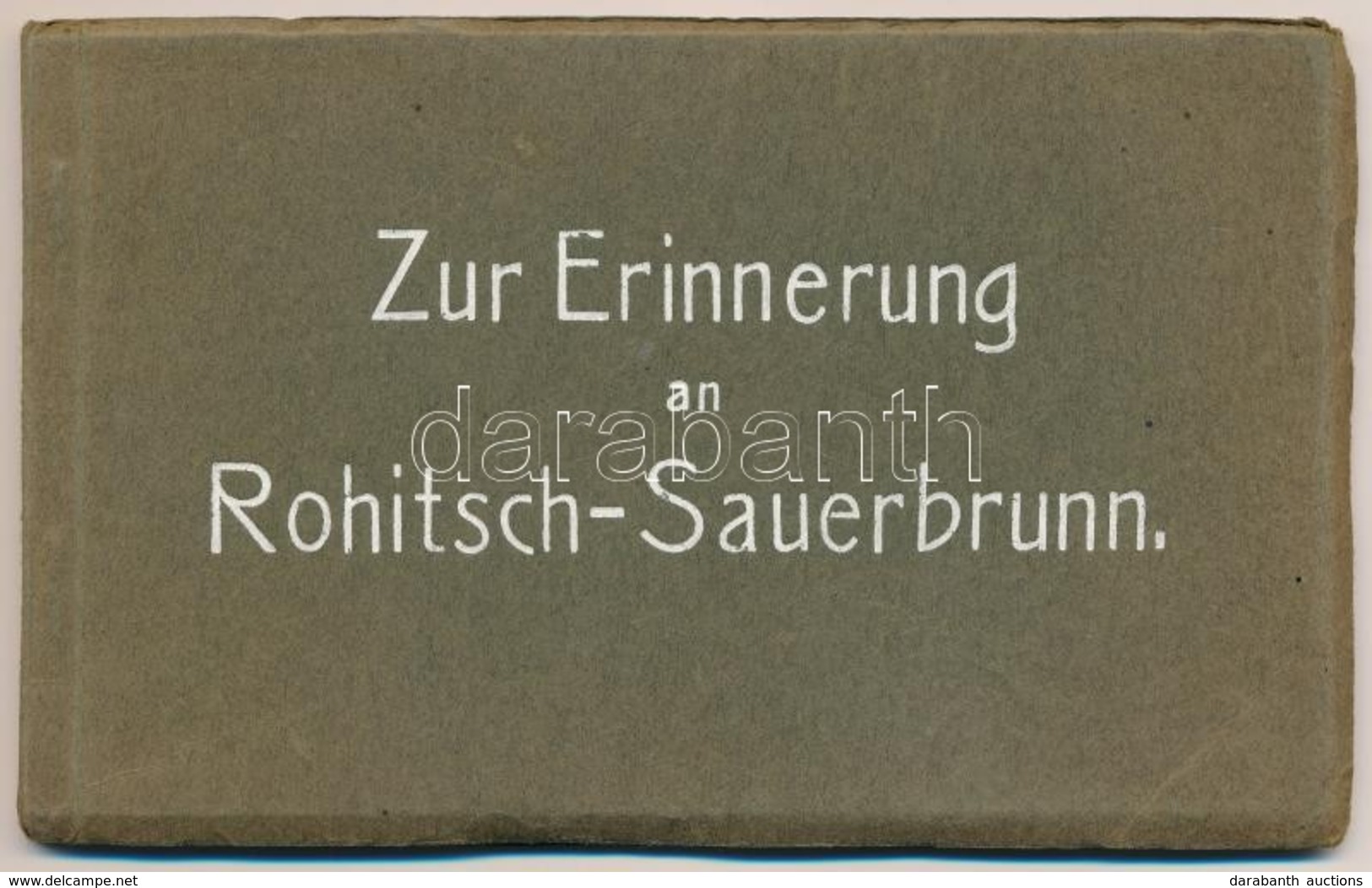 ** Rogaska Slatina, Rohitsch-Sauerbrunn; Zur Erinnerung / In Memory - Postcard Booklet With 12 Unused Postcards - Ohne Zuordnung