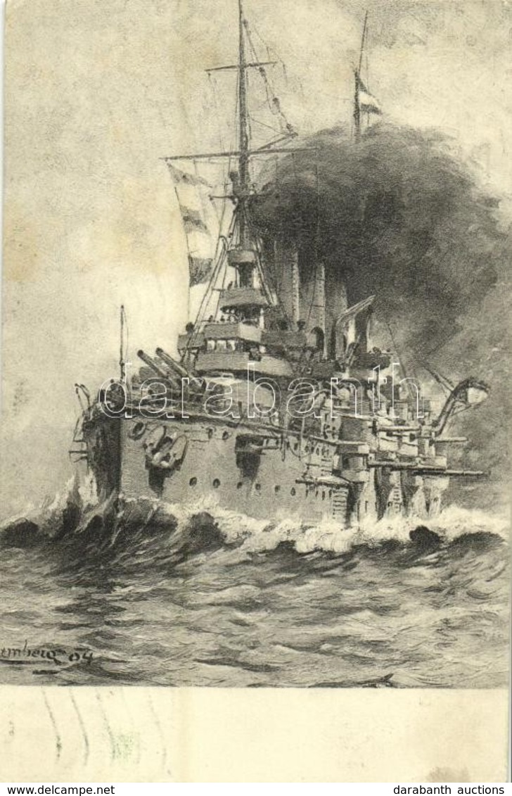 T2 SM Schiff Erzherzog Friedrich K.u.K. Kriegsmarine / SMS Erzherzog Friedrich Az Osztrák-Magyar Haditengerészet Pre-dre - Non Classés