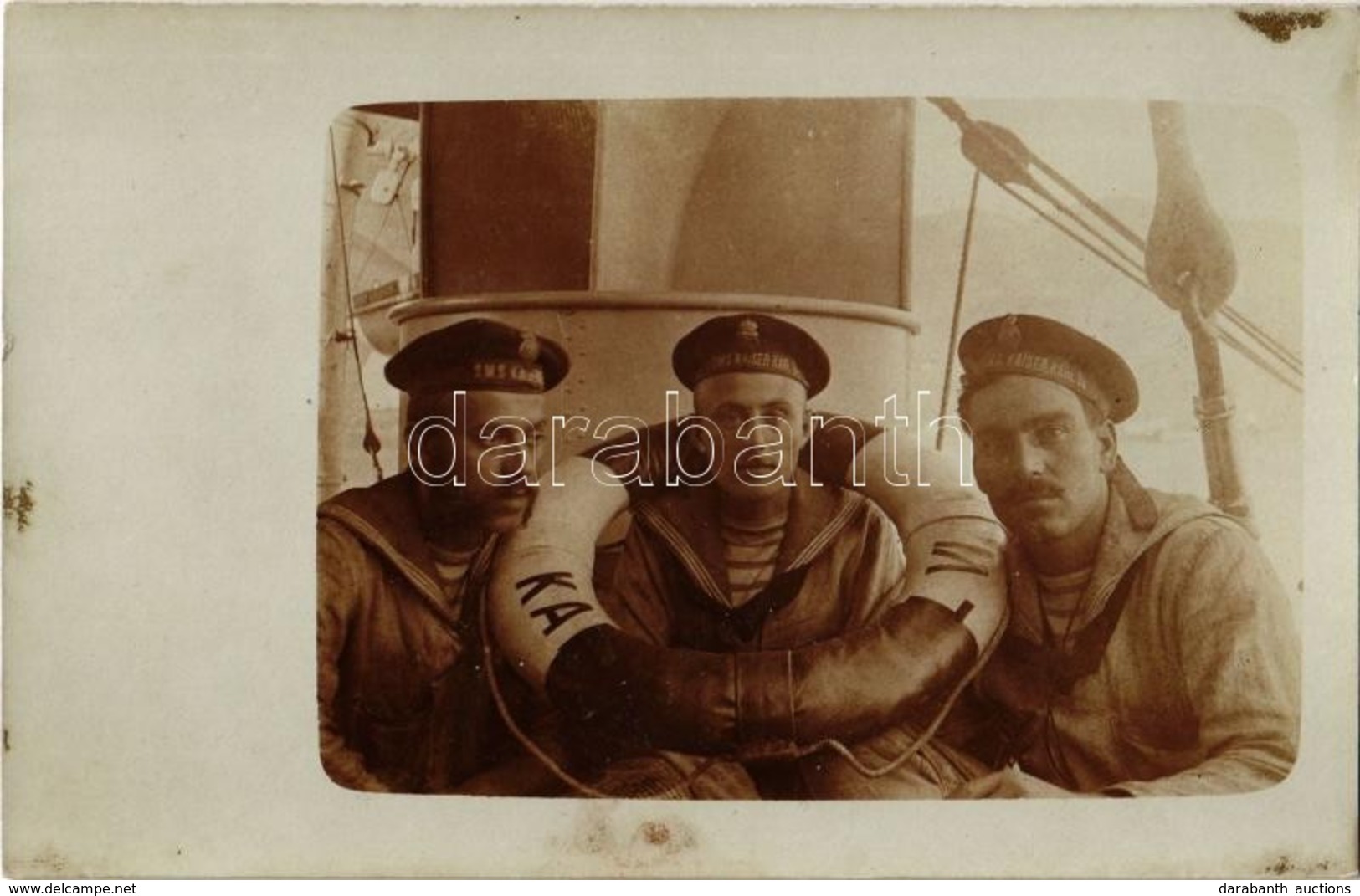 * T2 1914 SMS Kaiser Karl VI. Osztrák-Magyar Monarchia Haditengerészetének VI. Károly-osztályú Páncélos Cirkálója, Matró - Non Classés