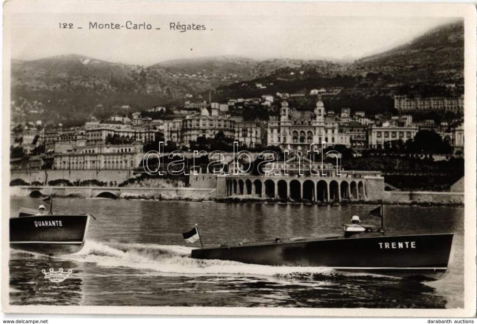 * T1/T2 Monte Carlo, Régates / Regattas 'Trente' And 'Quarante' - Non Classés