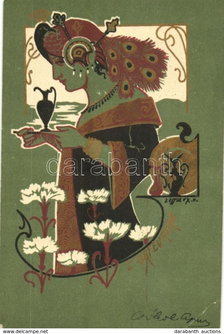 T2/T3 1902 L'Orfévrerie / The Goldsmith. Art Nouveau, Litho S: Lessieux  (EK) - Non Classés