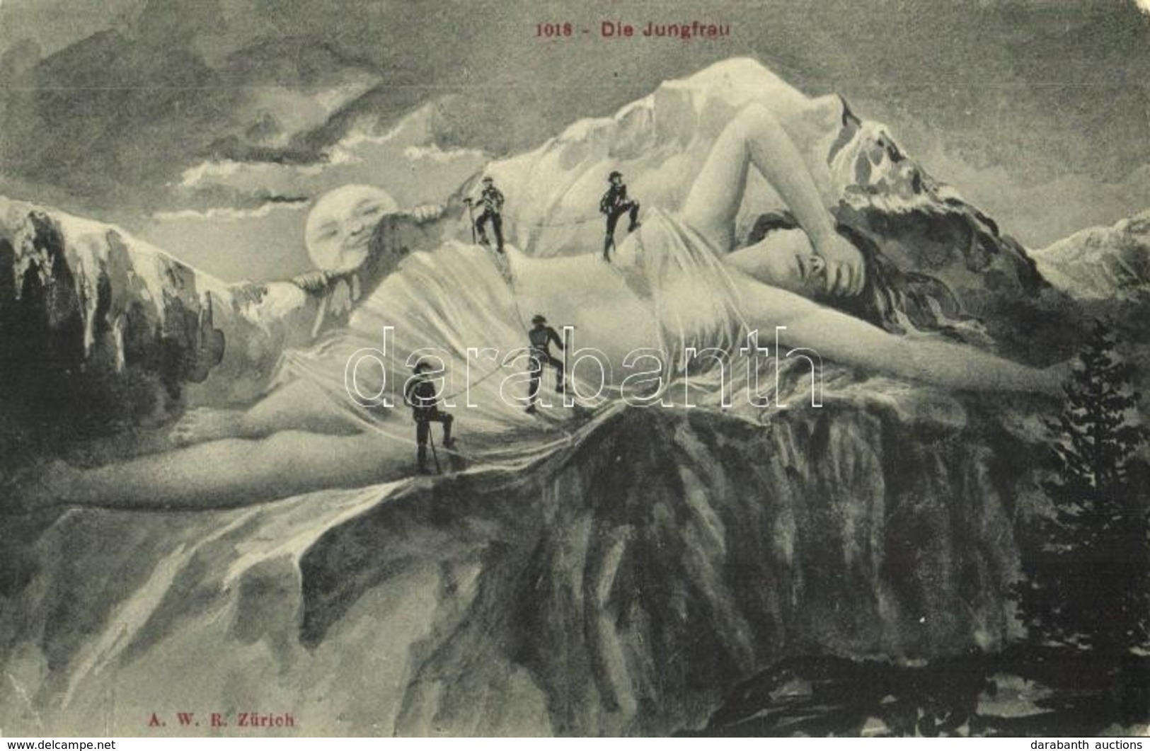 ** T2/T3 Die Jungfrau / Mountain With A Human Face, Gently Erotic (EK) - Ohne Zuordnung