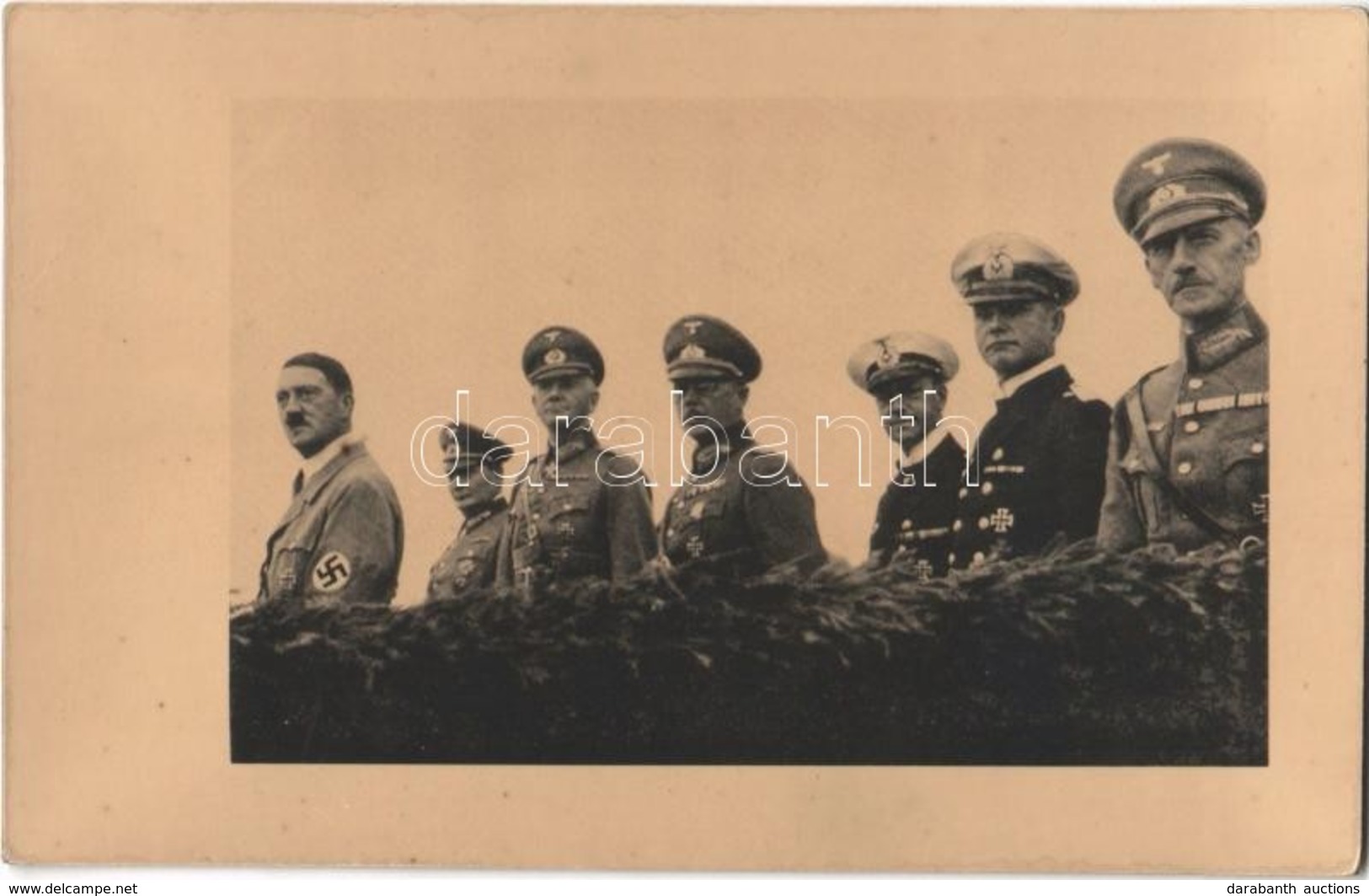 ** T2 Adolf Hitler With His Military Commanders (Moltke, Himler...). Verlag Schöning & Co. Lübeck - Non Classés