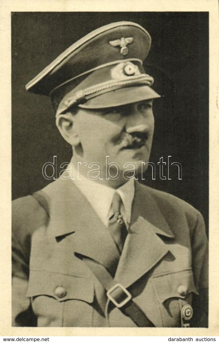 * T2/T3 Adolf Hitler + 'Praha 1 Návsteva Vudce A Risského Kanclére 15. A. 16. Brezna 1939' So. Stpl - Non Classés