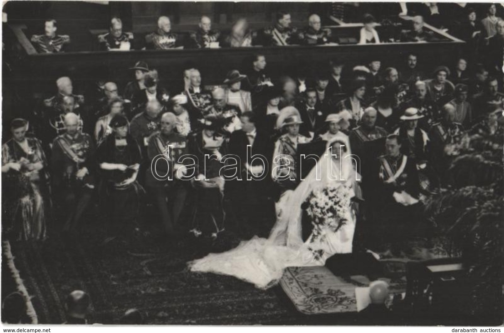 ** T2 Princess Juliana And Prince Bernhard Of The Netherlands On Their Wedding Day In 1937 - Ohne Zuordnung