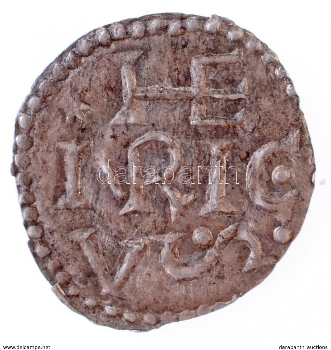 1196-1204. Denár Ag 'Imre' (0,27g) T:1-,2 RR! / Hungary 1196-1204. Denar Ag 'Emmerich' (0,27g) C:AU,XF Very Rare! 
Huszá - Non Classés