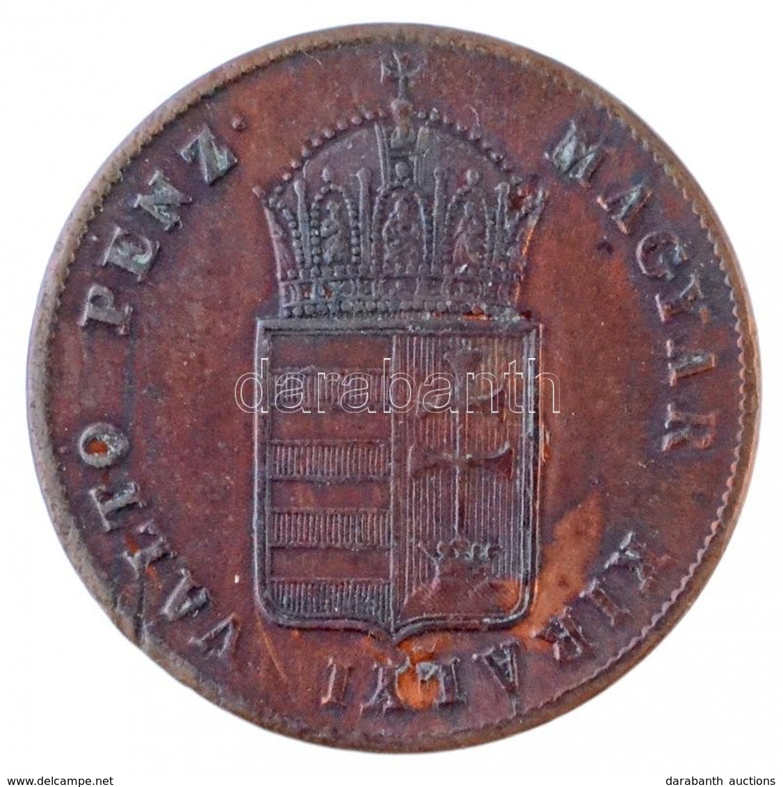 1848. 1kr Cu T:1- / Hungary 1848. 1 Kreuzer Cu C:AU
Adamo B1 - Non Classés