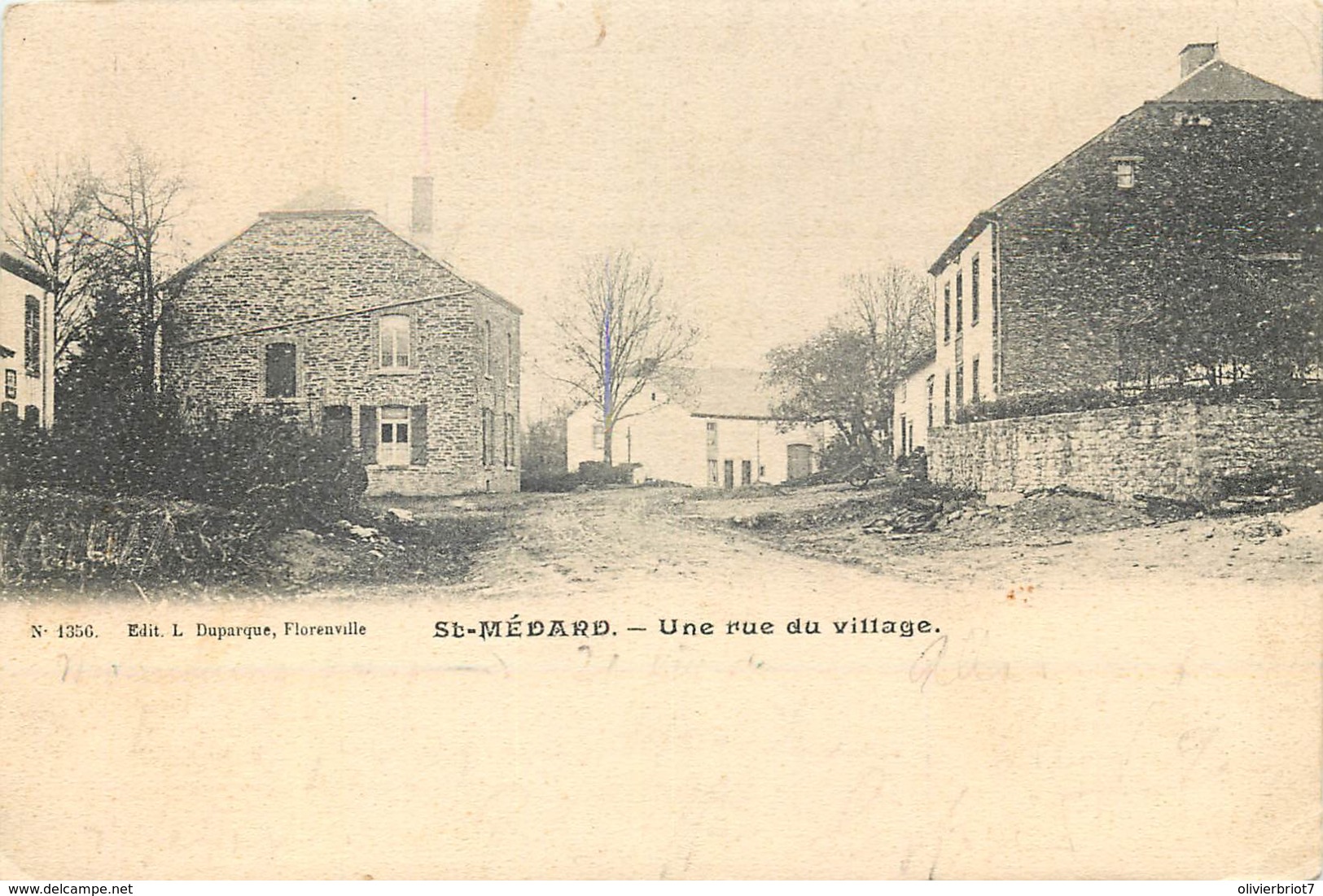 St-Médard - Une Rue Du Village - Virton