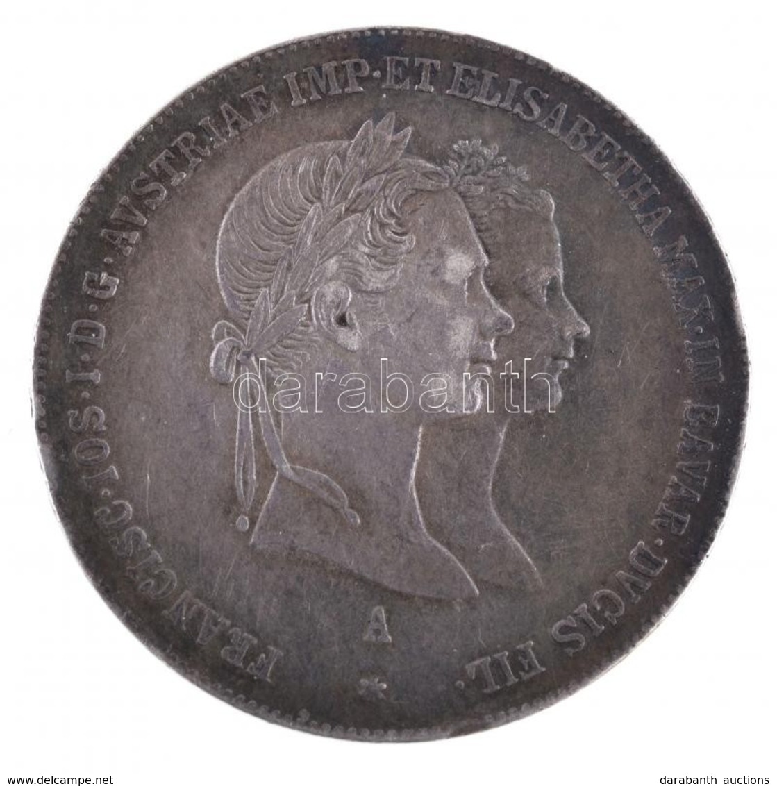 Ausztria 1854A 1G Ag 'Ferenc József és Erzsébet Házasságkötése' (12,96g) T:2-
Austria 1854A 1 Gulden Ag 'Wedding Of Fran - Ohne Zuordnung