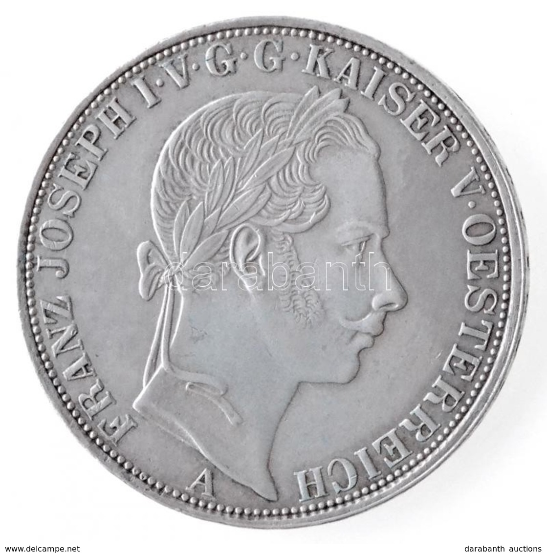 Ausztria 1859A Tallér Ag 'Ferenc József' (18,52g) T:1,1- / 
Austria 1859A Thaler Ag 'Franz Joseph' (18,52g) C:UNC,AU
Kra - Zonder Classificatie