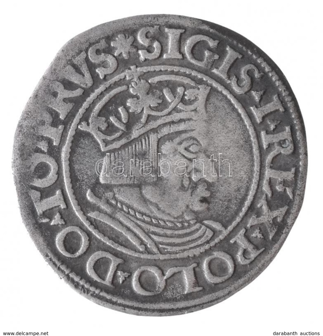 Lengyel Királyság / Danzig 1535. 1Gr Ag 'I. Zsigmond'  (1,76g) T:2 /
Poland / Danzig 1535. 1 Grossus Ag 'Sigismund I' (1 - Ohne Zuordnung