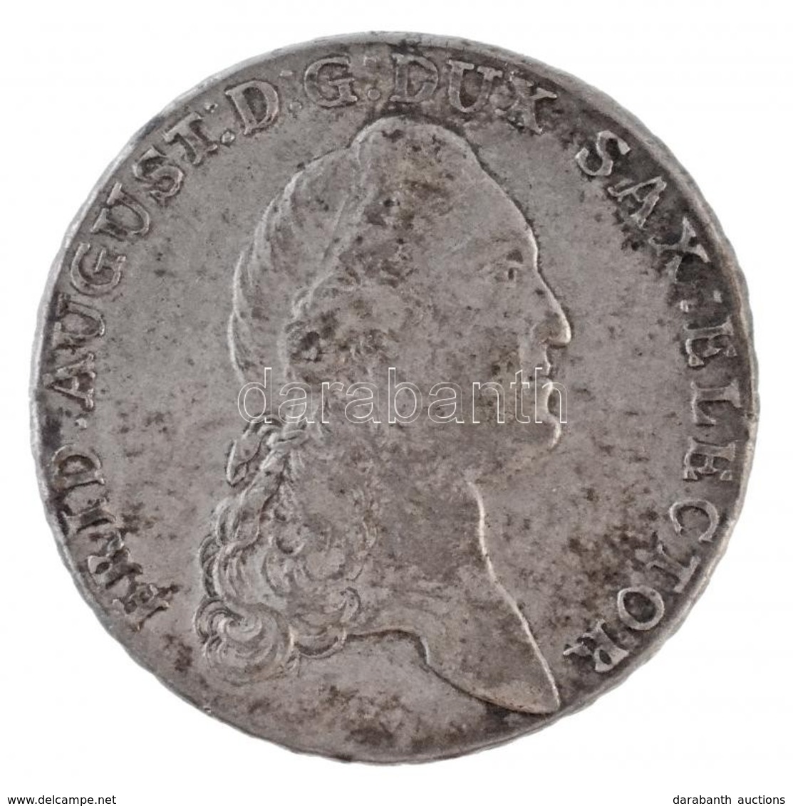 Német Államok / Szászország-Albertine 1784IEC Tallér Ag 'III. Frigyes Ágost' (28,07g) T:2 / 
German States / Saxony-Albe - Non Classés