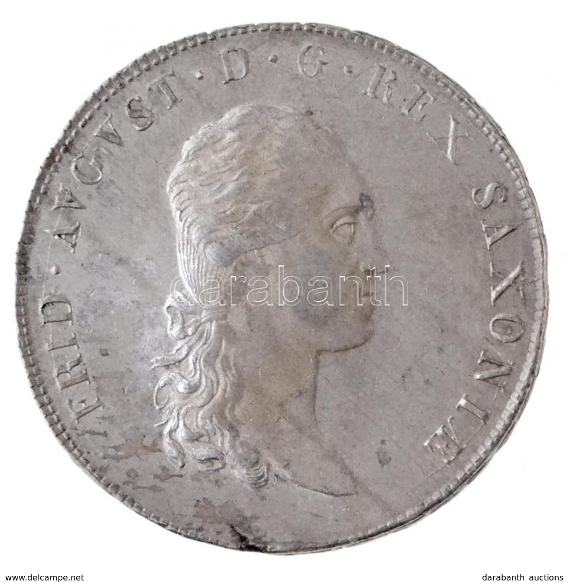 Német Államok / Szászország 1813SGH Tallér Ag 'I. Frigyes Ágost' (27,87g) T:2 Kis Patina, Ph. / German States / Saxony-A - Ohne Zuordnung