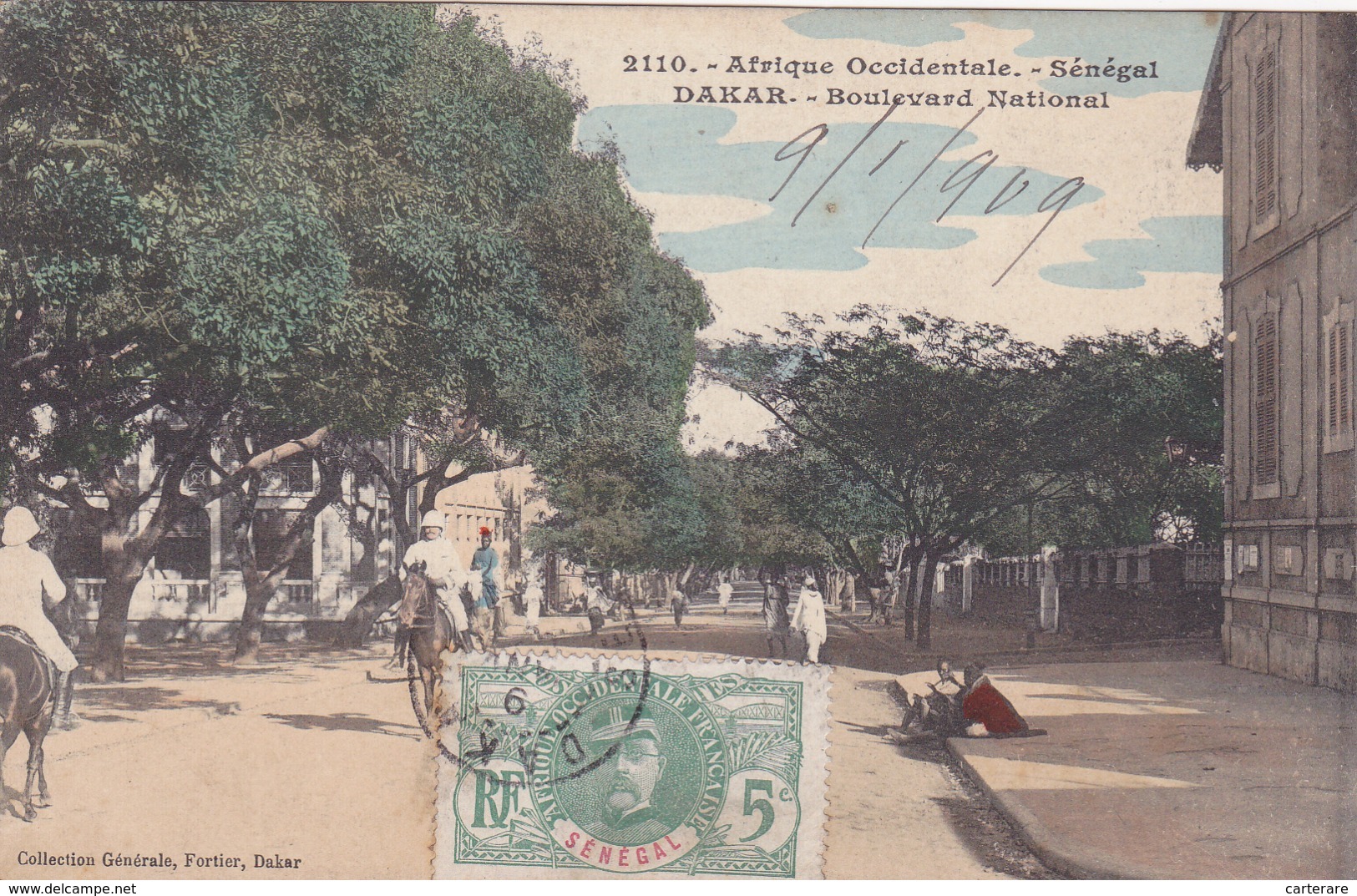 AFRIQUE,AFRICA,AFRIKA,SENEGAL,DAKAR,1909,RARE - Senegal