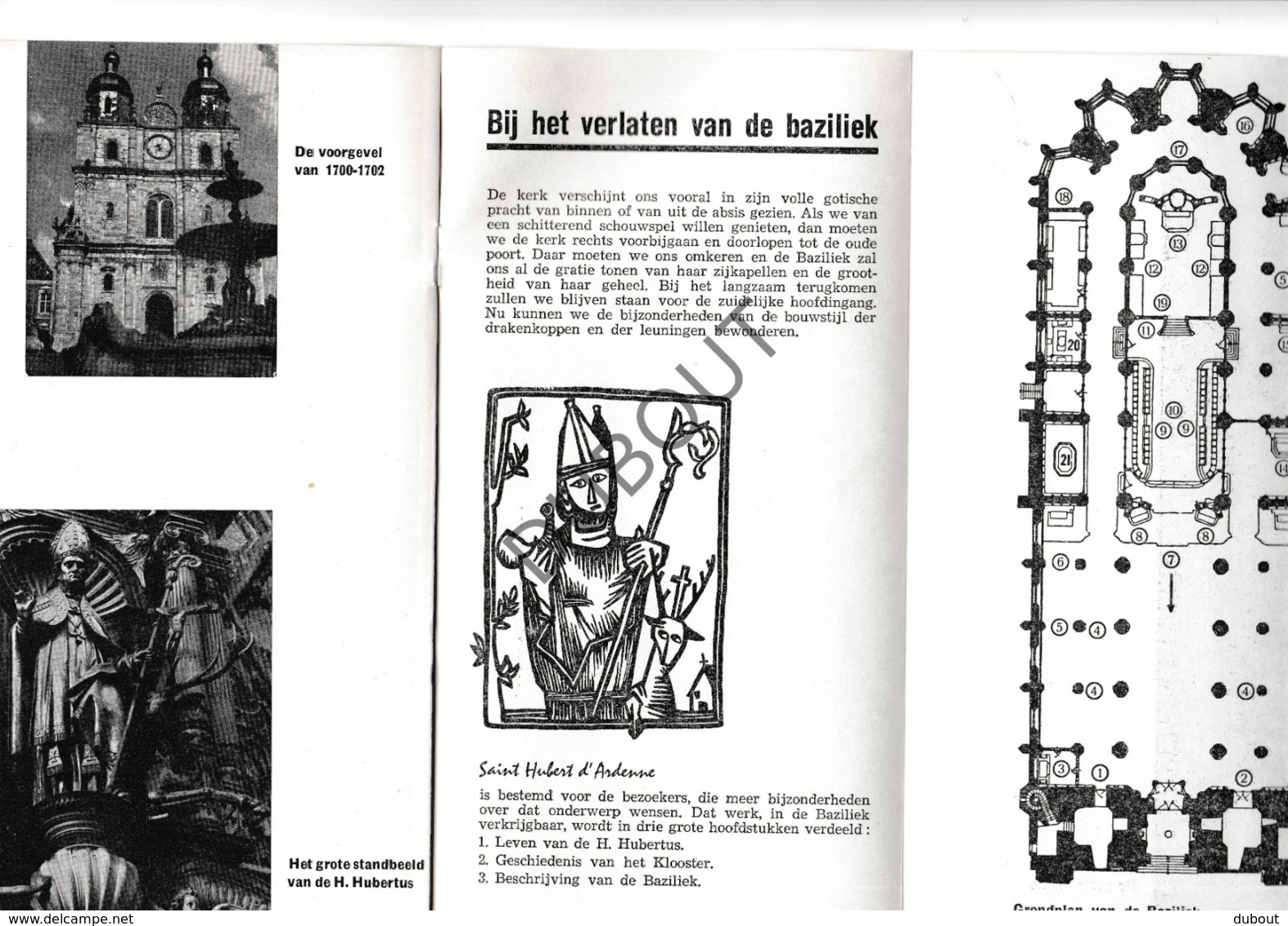 SAINT HUBERT - De Basiliek Van Sint-Hubertus - M.Dessoy (R352) - Antique