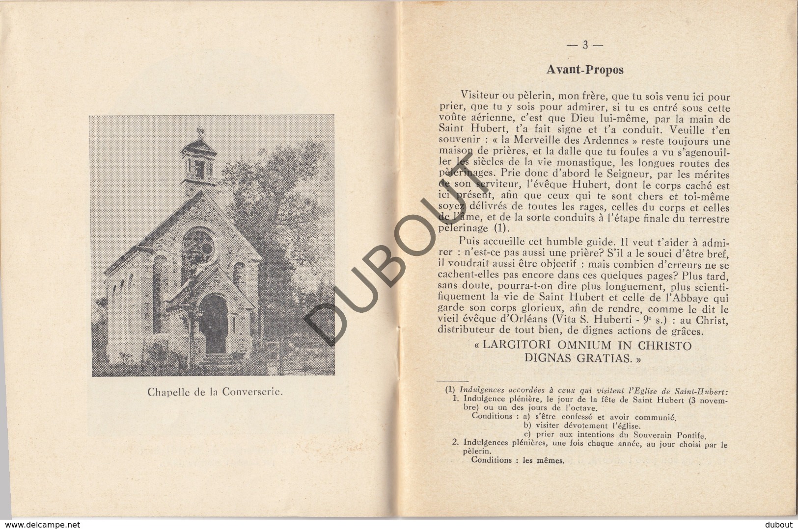 SAINT HUBERT EN ARDENNE - P. Chalon - Vie De St-Hubert 1950 Avec Des Illustrations (R336) - Vecchi