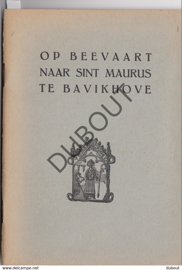 BAVIKHOVE Sint Maurus 1954  (R341) - Antique