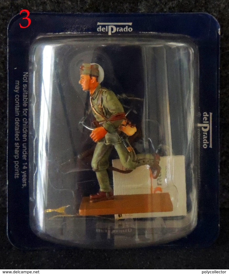 Soldat Plomb Caporal Inf. Nationaliste Espagne 1937 NEUF Sous Blister Del Prado - Army