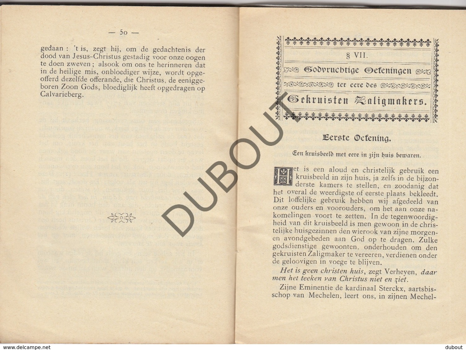 BRUGGE/DAMME Geschiedenis Christusbeeld Damme - Tanghe - Van De Vyvere-Petyt 1901  (R347) - Vecchi