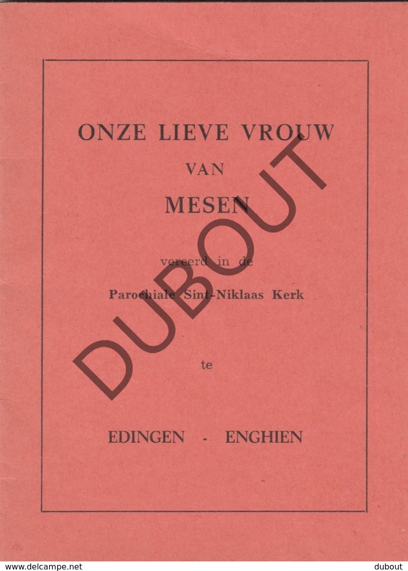 MESEN/EDINGEN Onze Lieve Vrouw - Sint Niklaaskerk 1957  (R354) - Antique