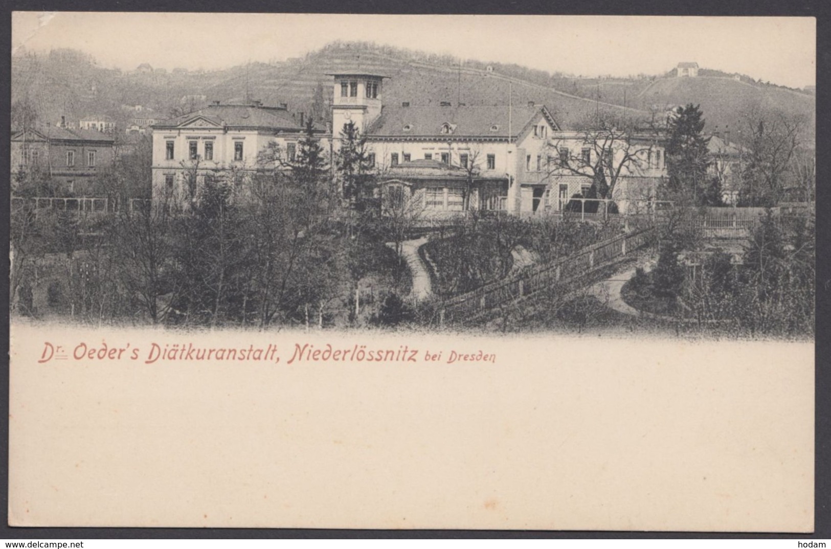 "Niederlössnitz", Diätkuranstalt, Ca. 1915 - Lössnitz