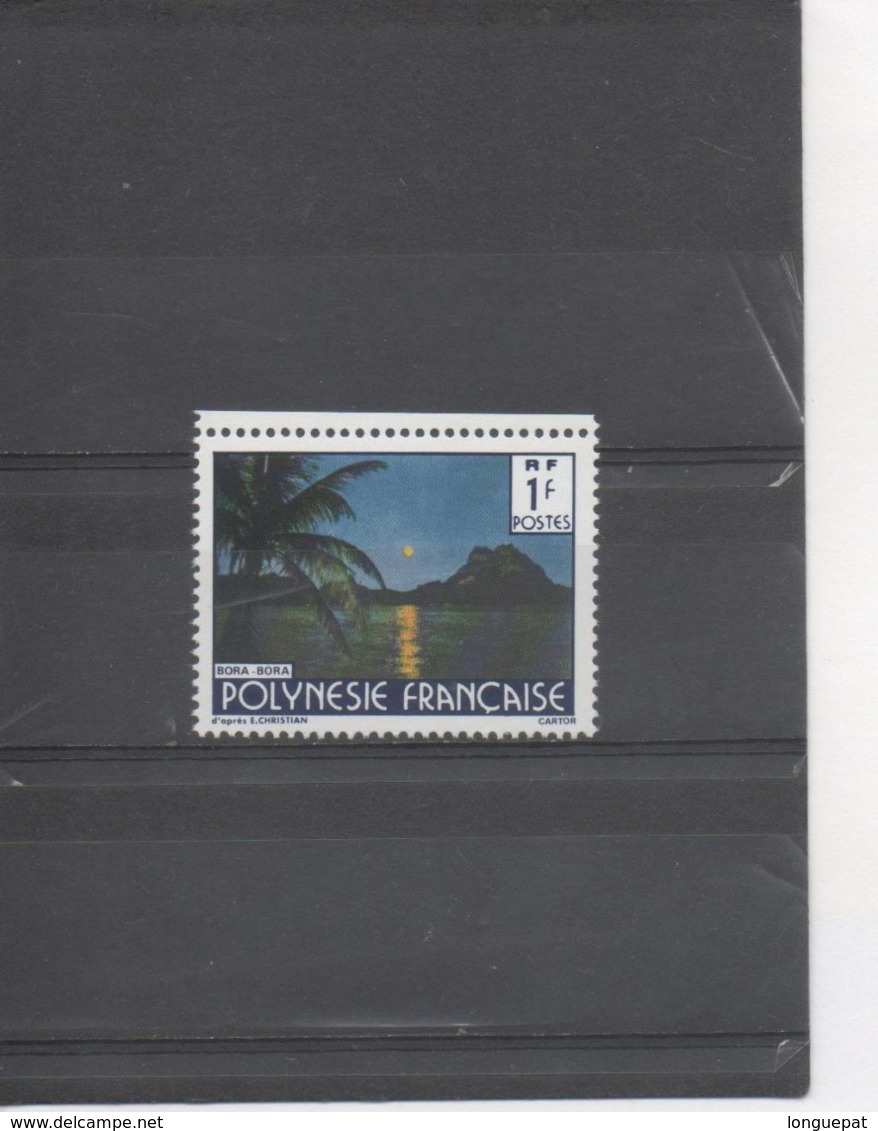 POLYNESIE Française - Paysage De La Polynésie - Type De 1979 (N°132) Avec Signature "Cartor" - Nuevos